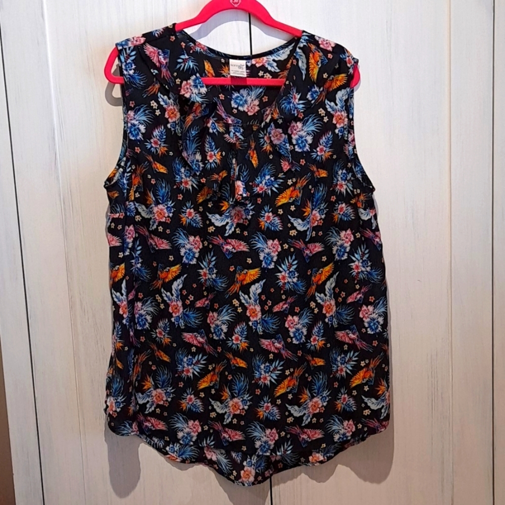 😀3/15.00 Terra & Sky Sleeveless top